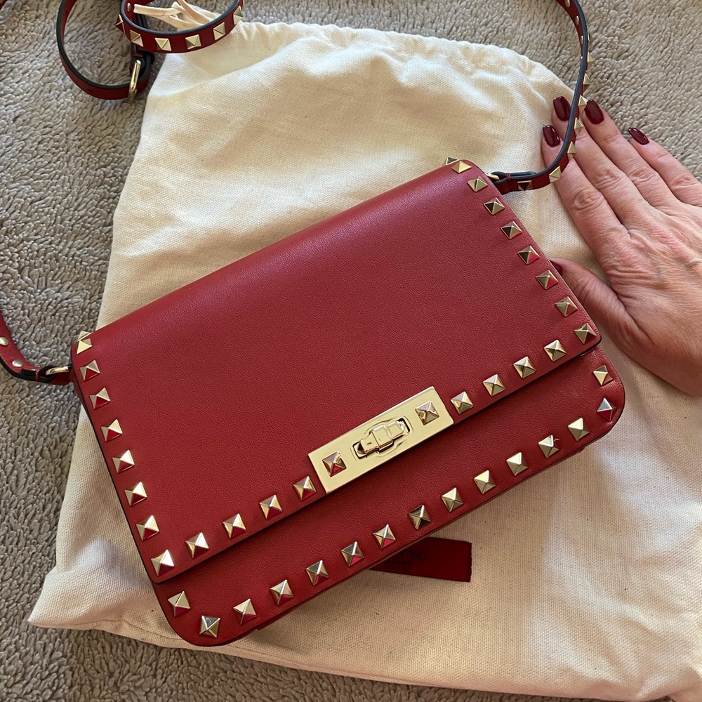 Valentino bag. Worn once! Mint condition.